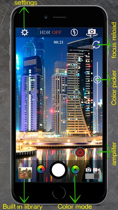 iNight Vision Infrared Shooting + True Low Light Night Mode With Secret Folder Screenshots