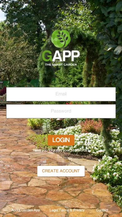 Tangkapan layar GardenAPP