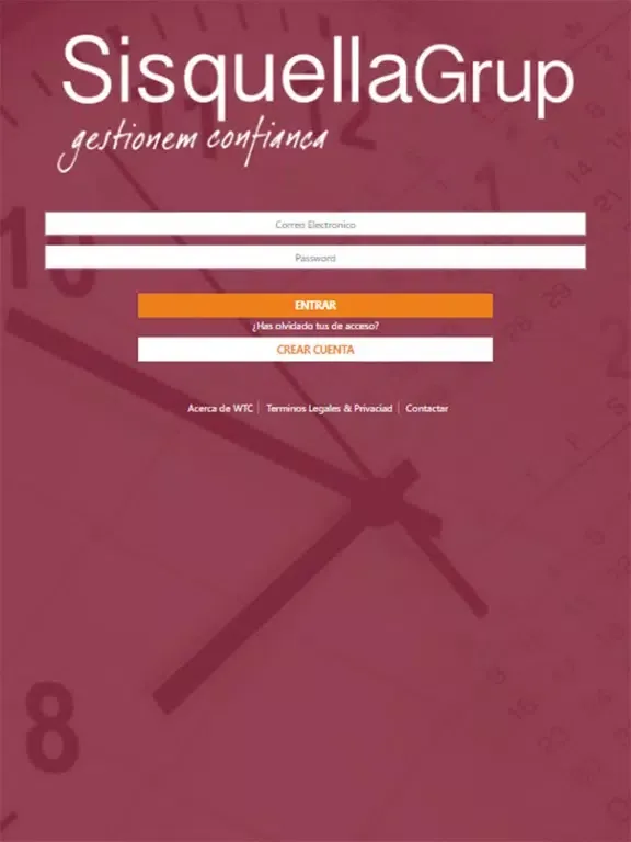 Control Horario Sisquella iPad  Screenshots
