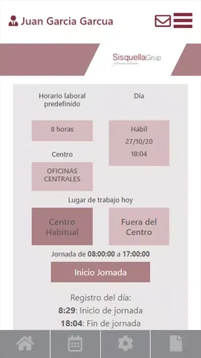 Control Horario Sisquella Screenshots