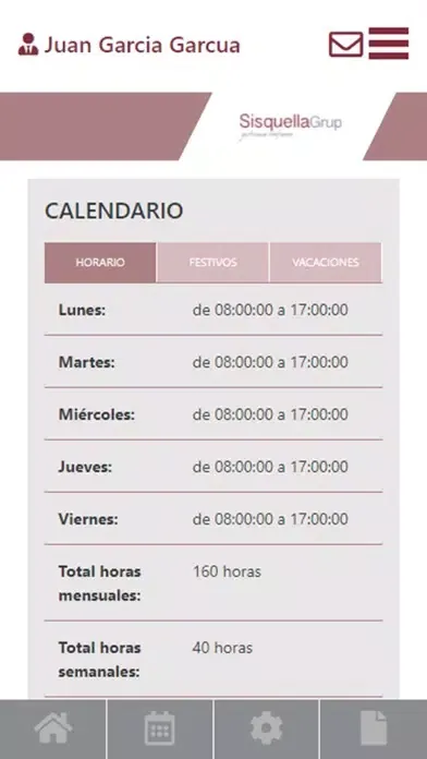 Control Horario Sisquella Screenshots