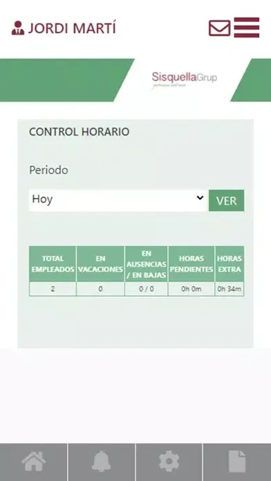 Control Horario Sisquella Screenshots