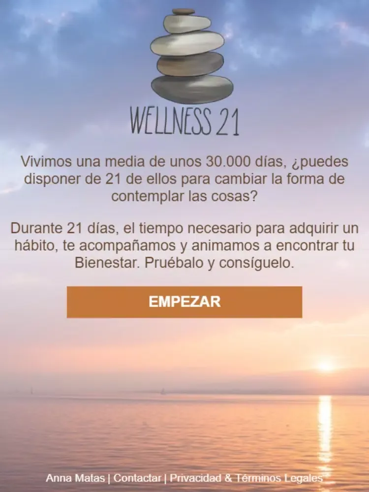 Screenshot di Wellness 21 iPad 