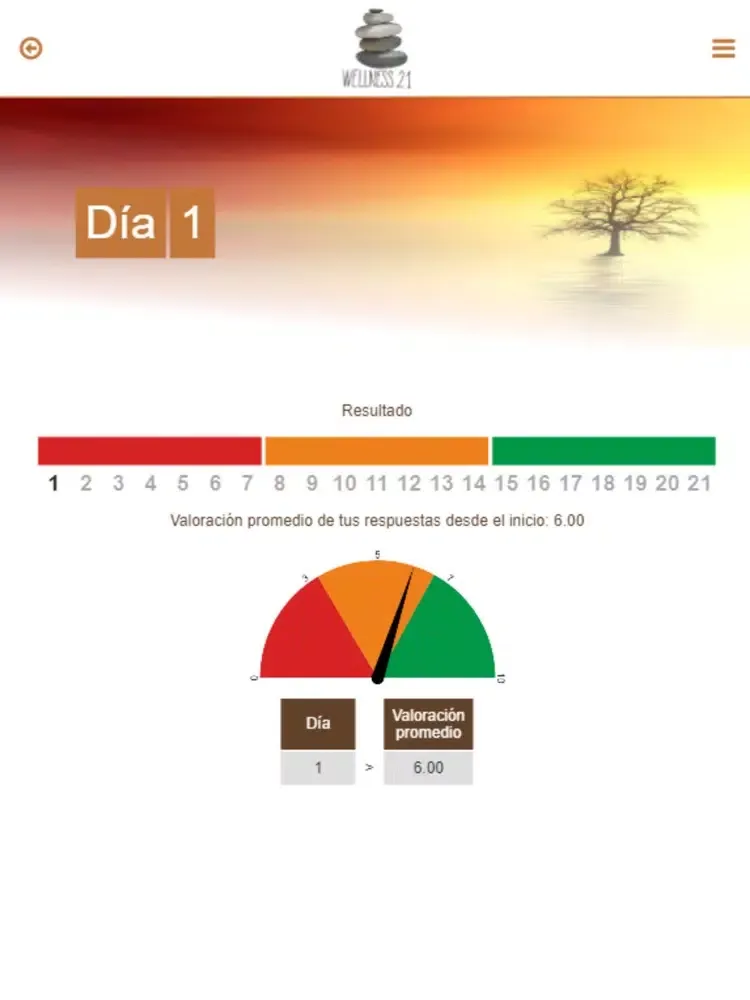 Screenshot di Wellness 21 iPad 