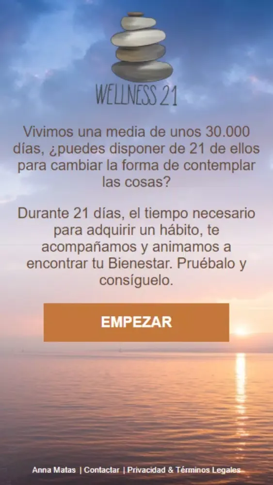 Screenshot di Wellness 21