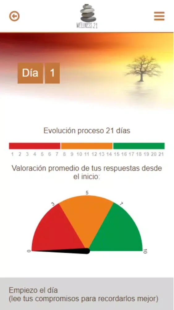 Screenshot di Wellness 21