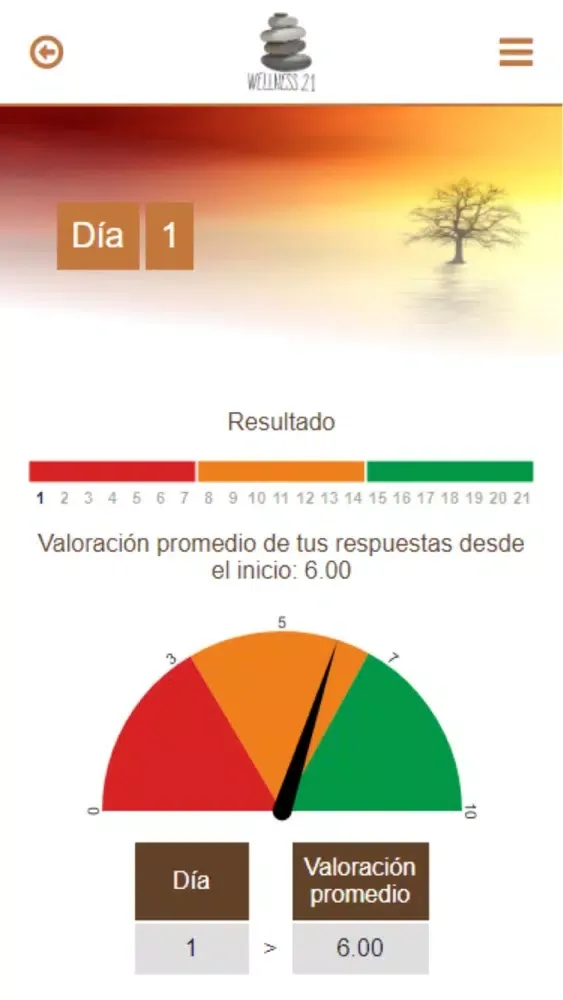 Screenshot di Wellness 21