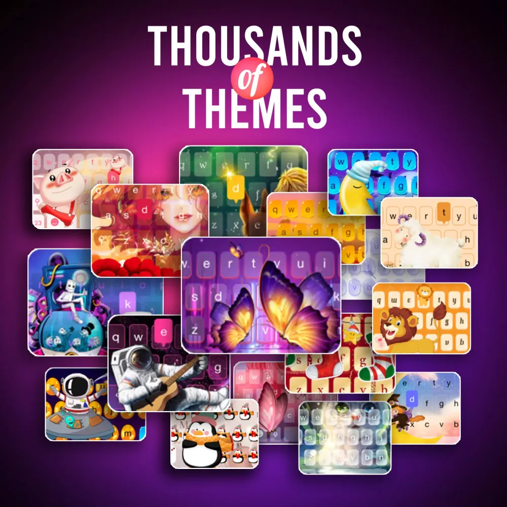 Kebo Keyboard : Emoji, Fonts 스크린샷