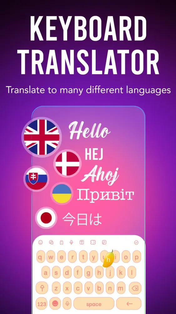 Kebo Keyboard : Emoji, Fonts 스크린샷