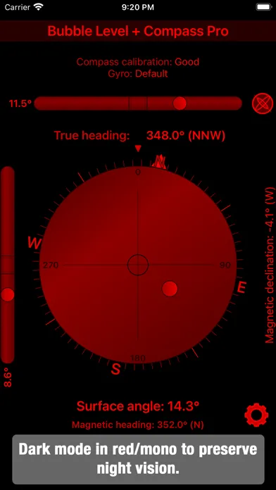 Bubble Level + Compass Pro Screenshots