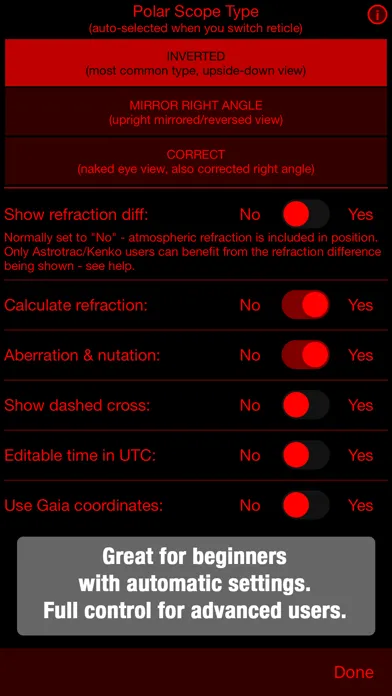 Polar Scope Align স্ক্রিনশট