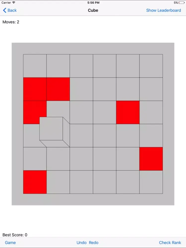 Скриншоты puzzle games - roll the cube iPad 