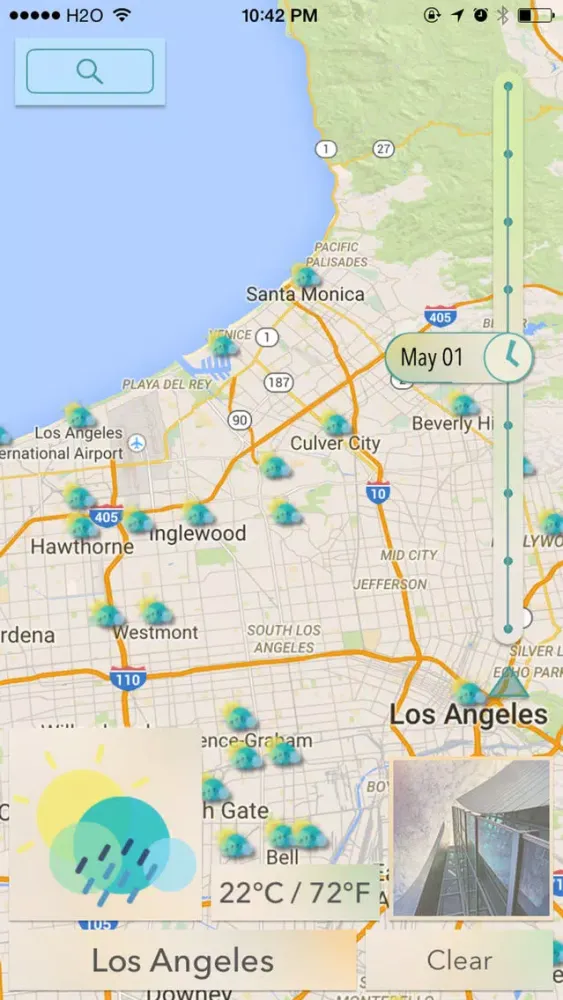 Tangkapan skrin Weather Map - Take Five Interactive