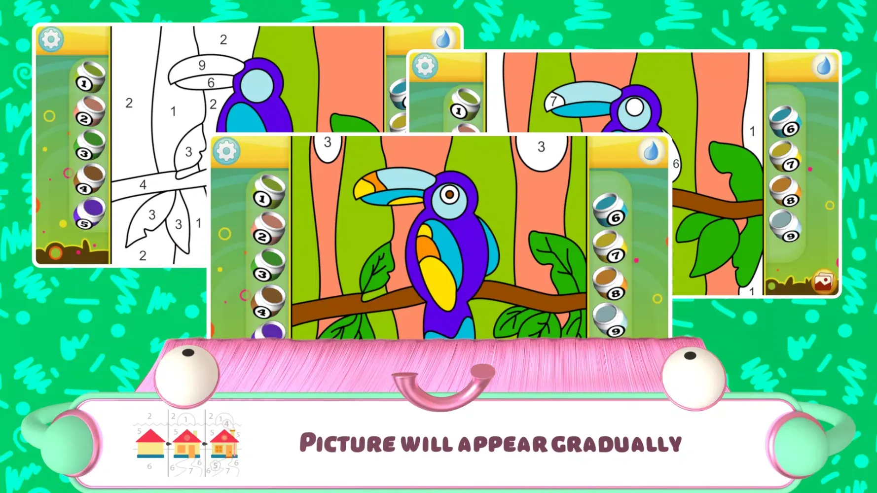 Color by Numbers - Animals Screenshots