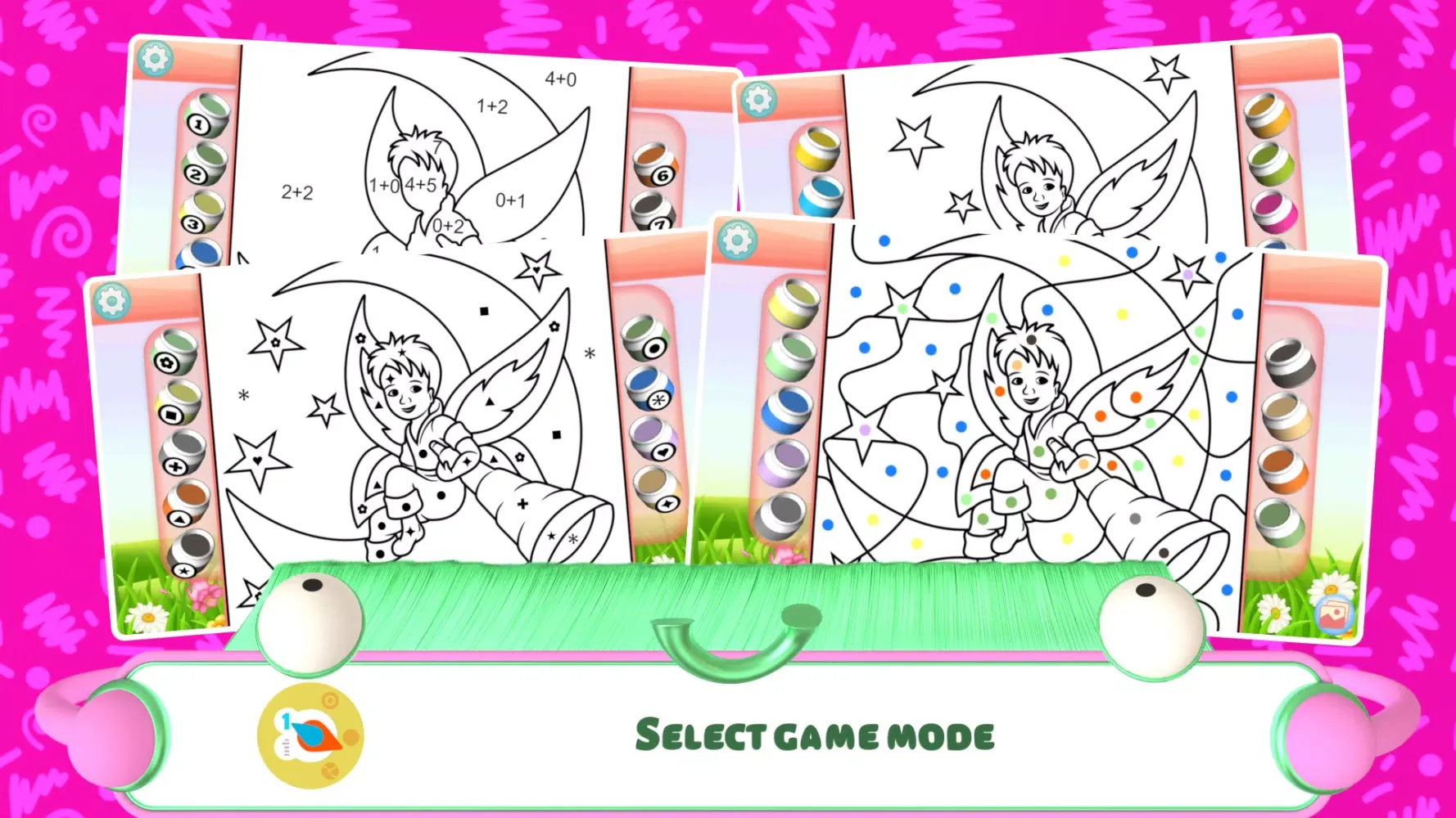 تصاویر Fairies Coloring Book
