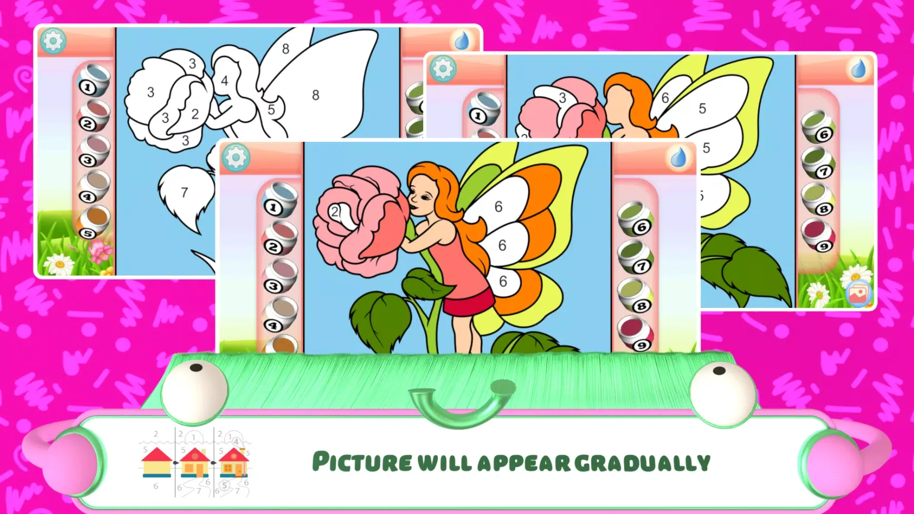 تصاویر Fairies Coloring Book