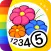 Kids Flower Color by Number