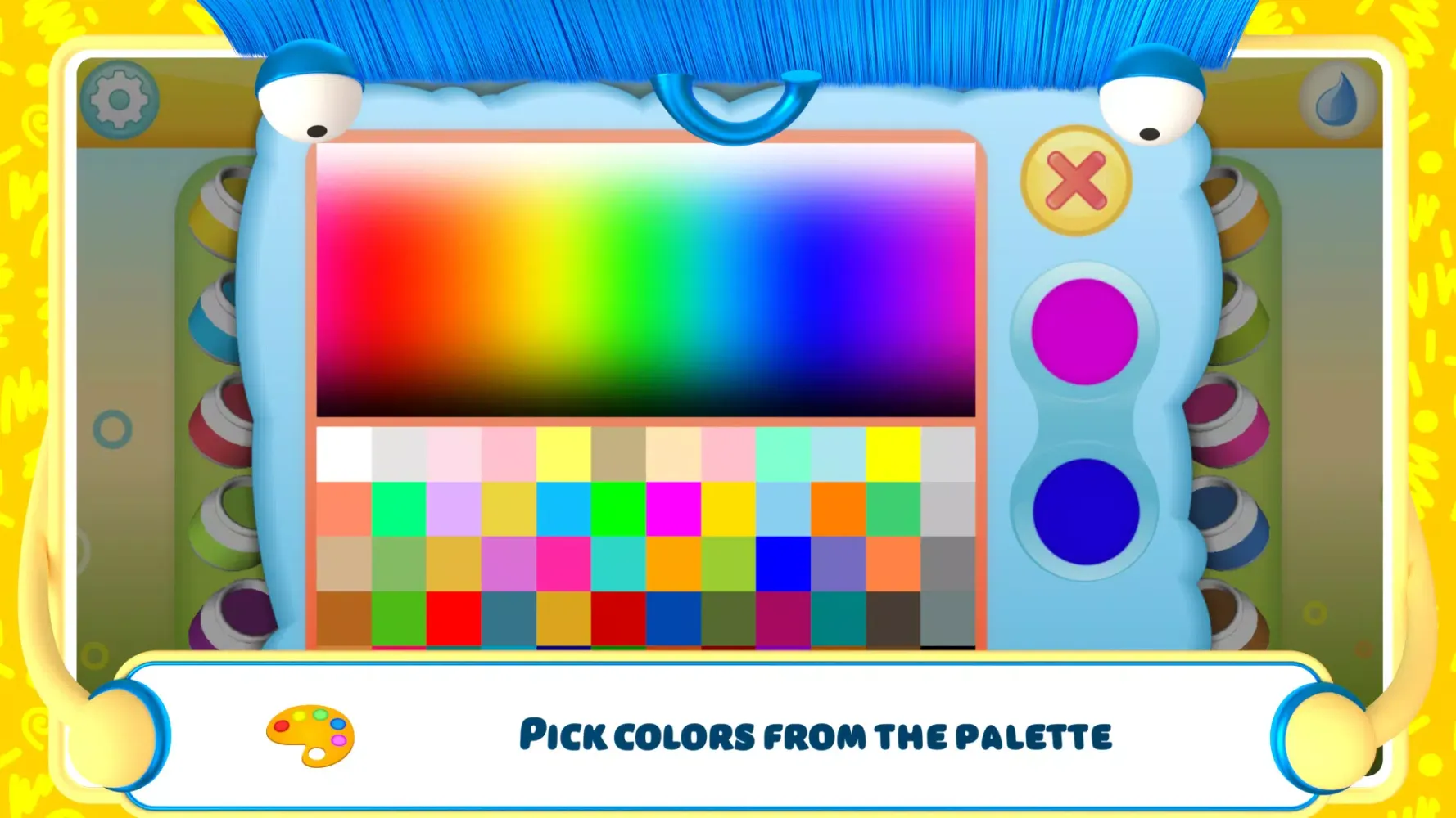 Kids Flower Color by Number应用截图