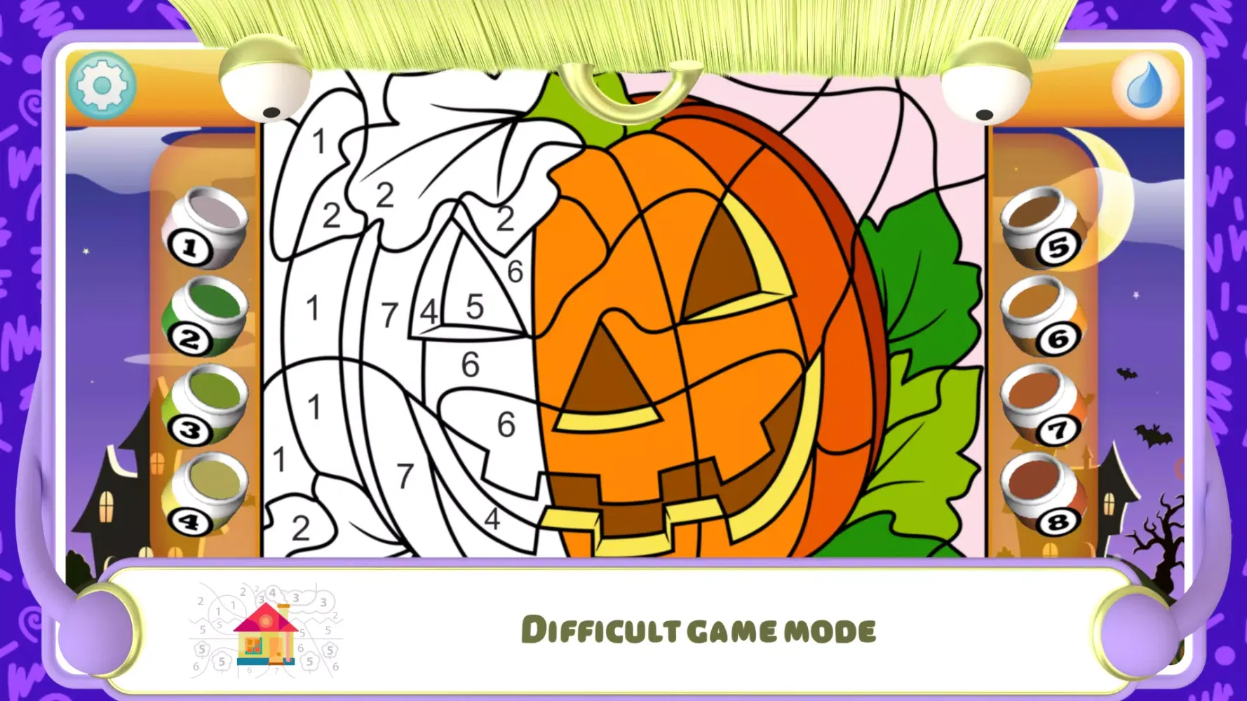 Color by Numbers - Halloween应用截图