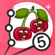 Connect the Dots - Fruits + Connect the Dots - Fruits +