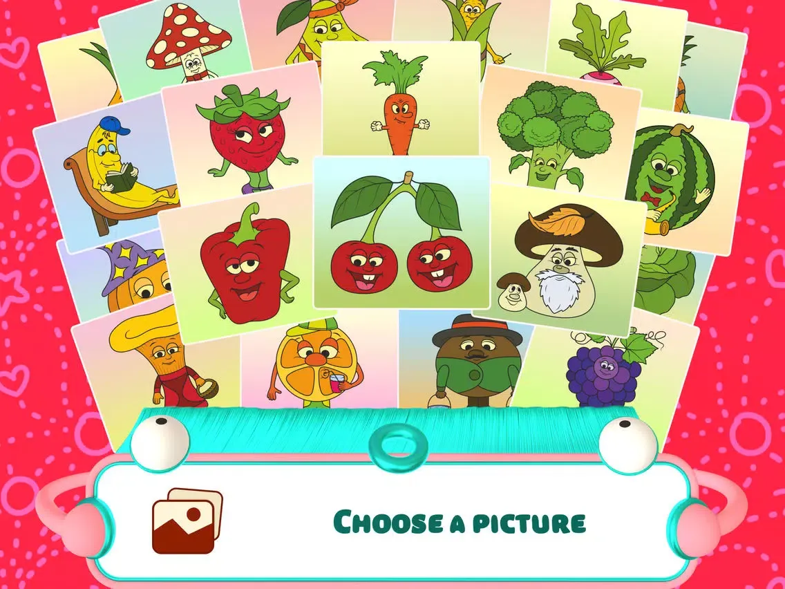 تصاویر Connect the Dots - Fruits + iPad 