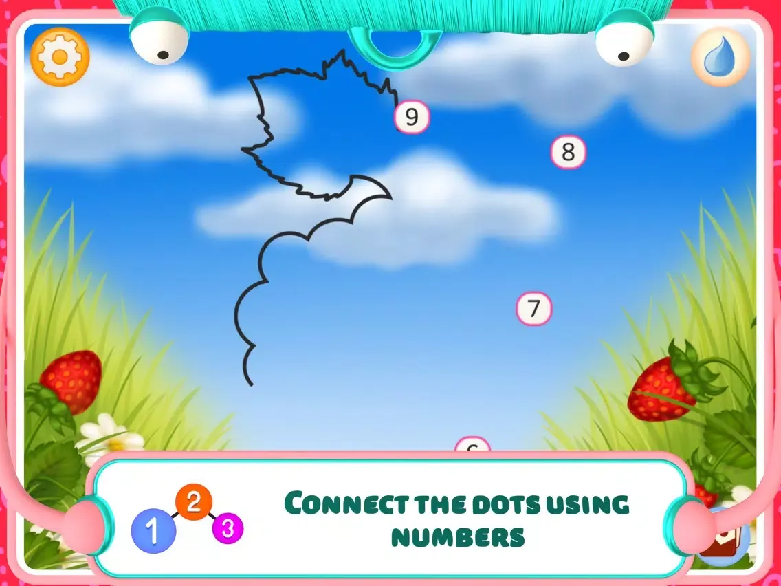 تصاویر Connect the Dots - Fruits + iPad 