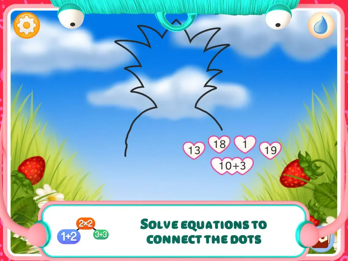 تصاویر Connect the Dots - Fruits + iPad 