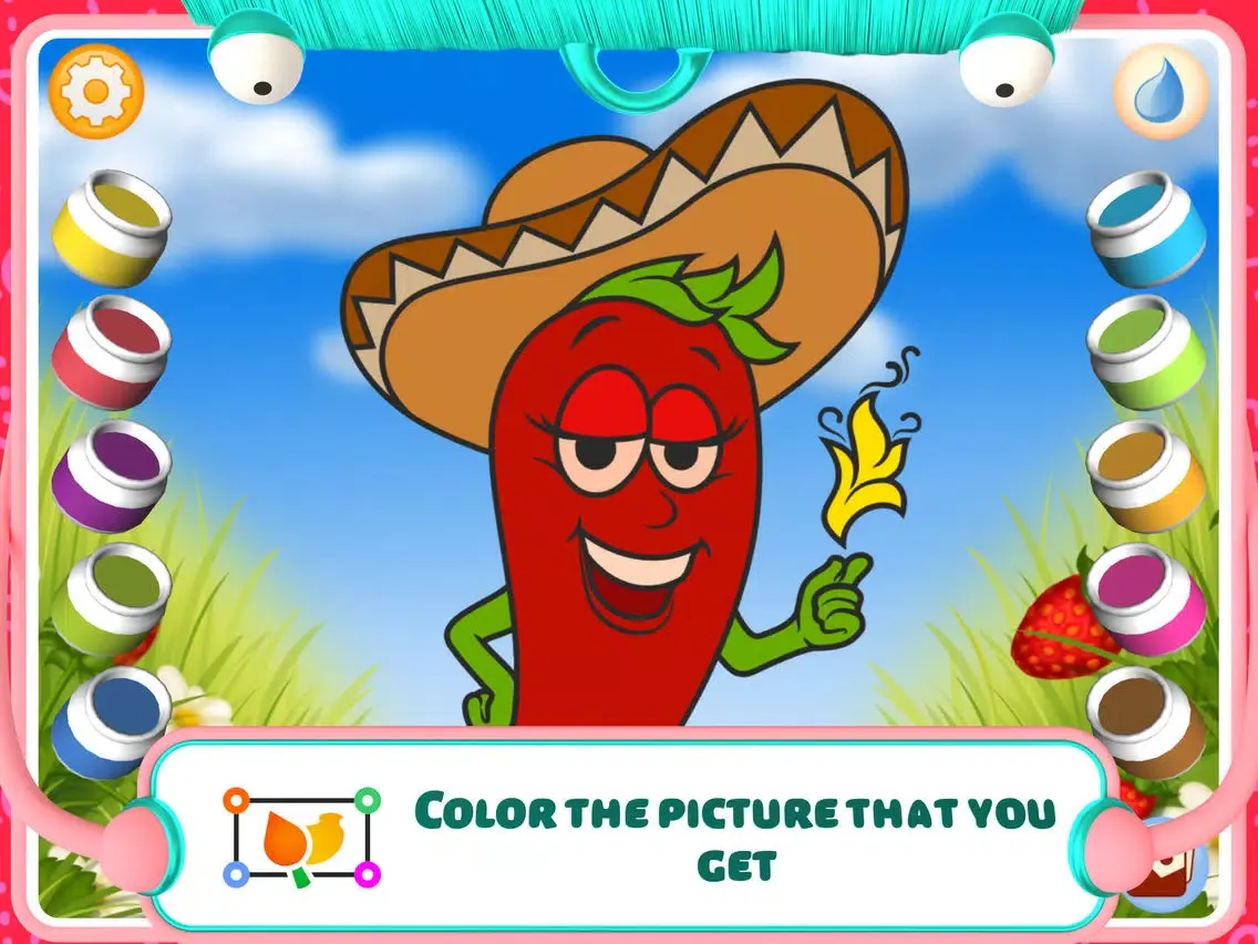 تصاویر Connect the Dots - Fruits + iPad 