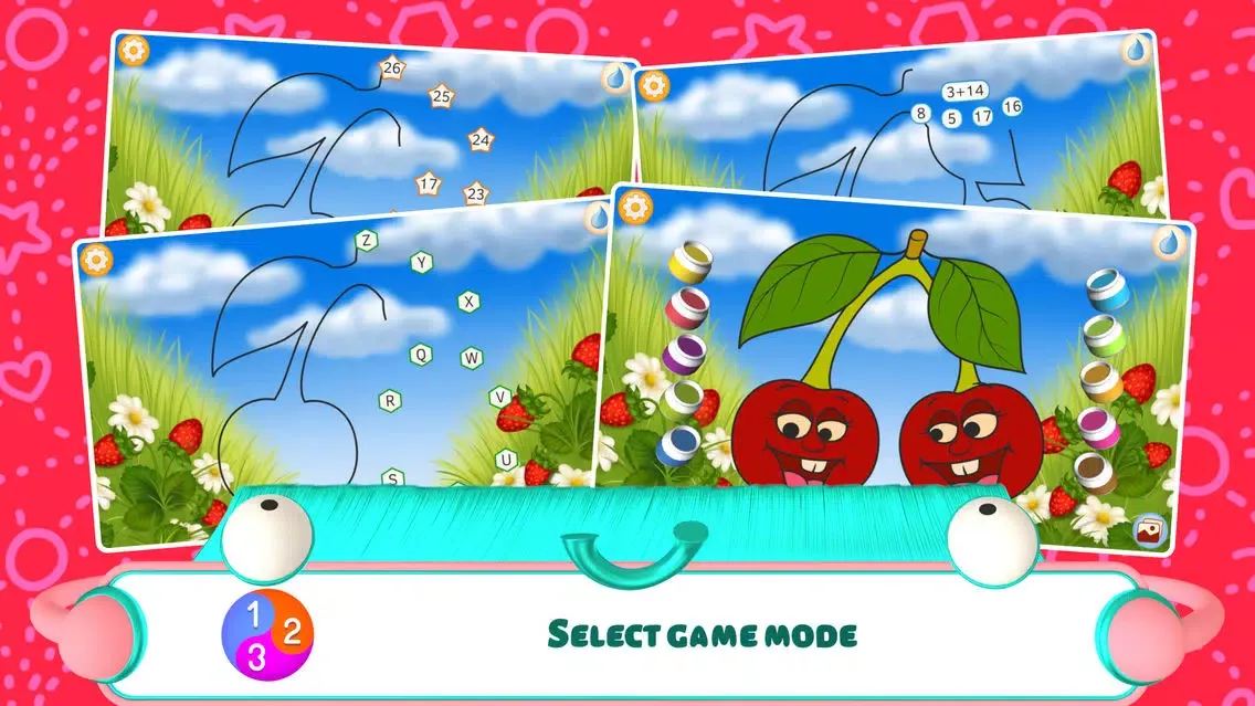 تصاویر Connect the Dots - Fruits +