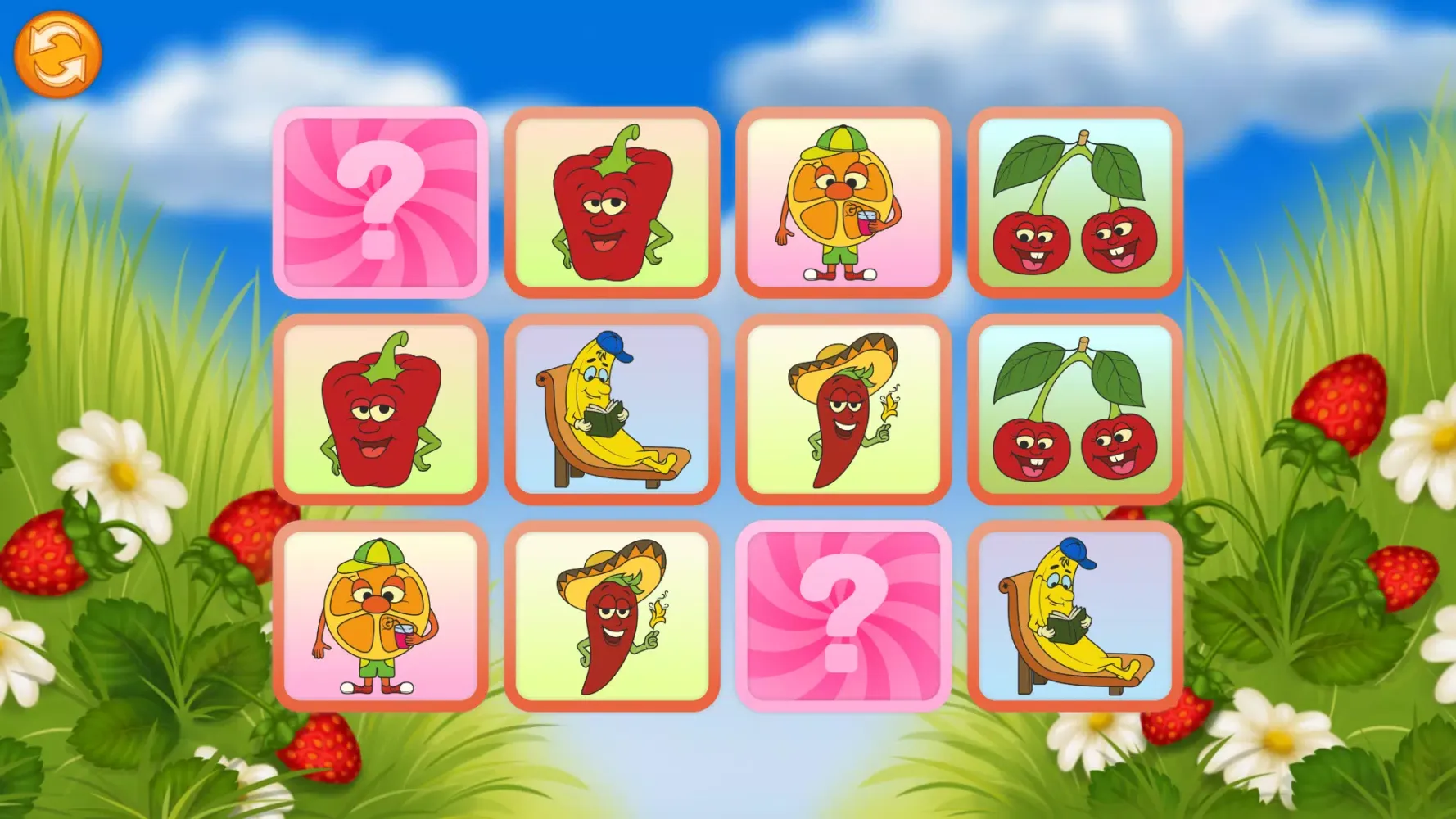 Fruity Memory Match應用截圖
