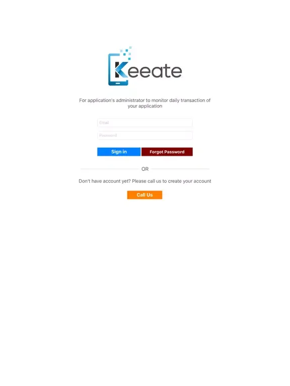 Zrzuty ekranu Keeate Manager iPad 
