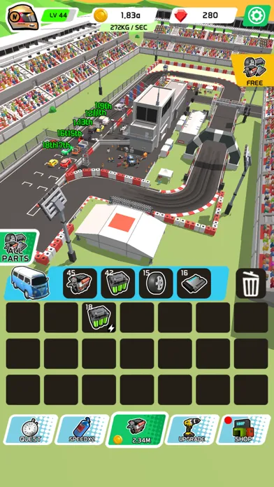 Capturas de pantalla de Merge Mini Grand Prix
