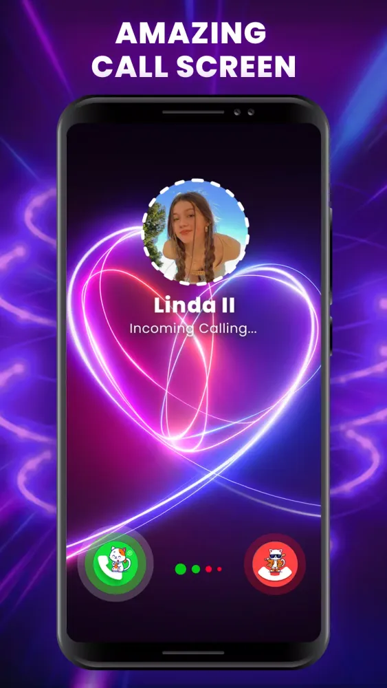 Tangkapan layar Color Phone: Nice Call Screen
