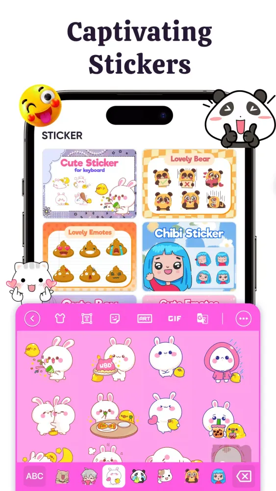 Fonts Keyboard: Emoji & Fonts应用截图