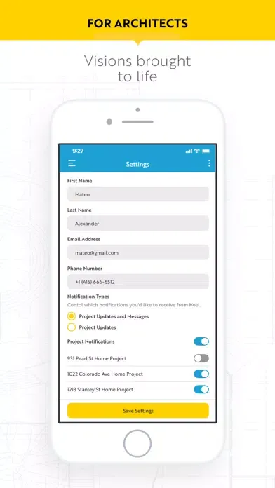 Screenshot di Keel Mobile