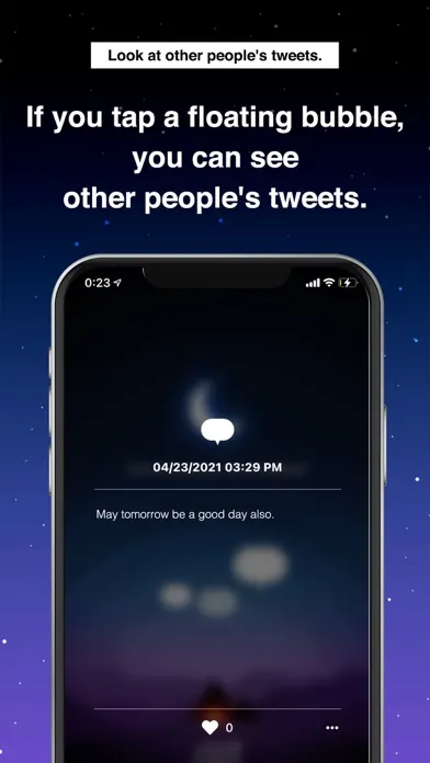 Screenshot di Bonfire: Tweet Diary