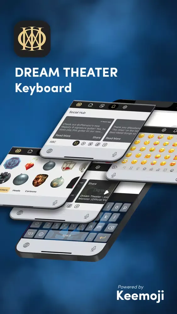 Zrzuty ekranu Dream Theater Keyboard