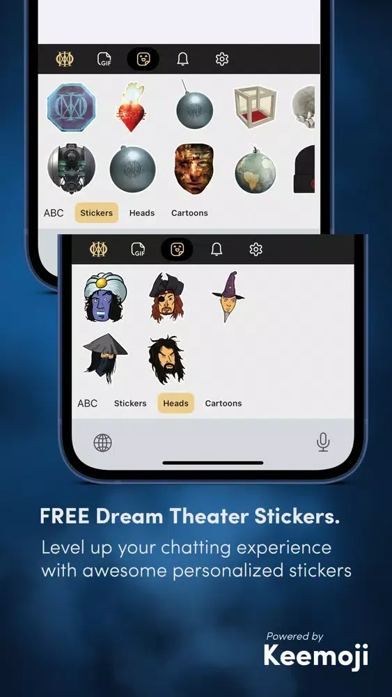 Zrzuty ekranu Dream Theater Keyboard