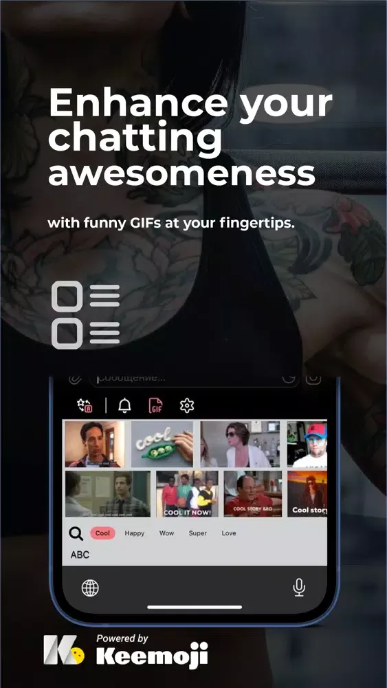Tattooed Women Keyboard应用截图