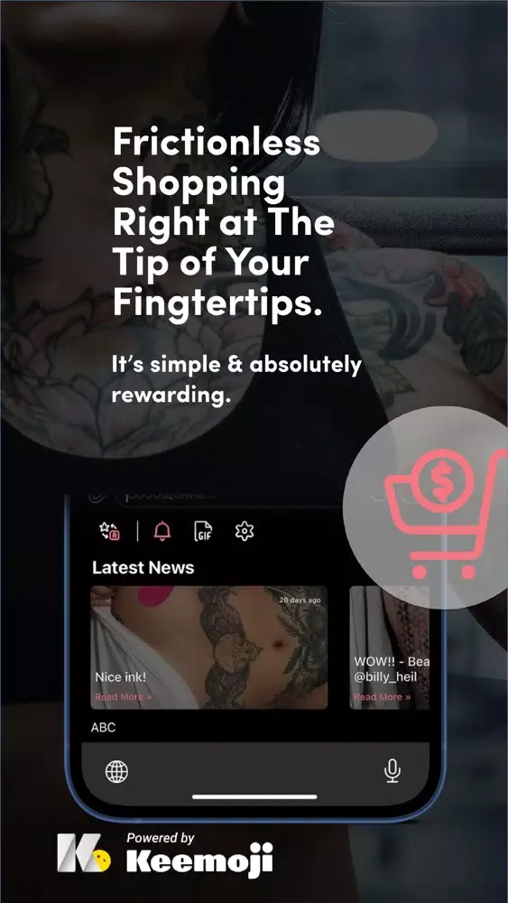 Tattooed Women Keyboard应用截图