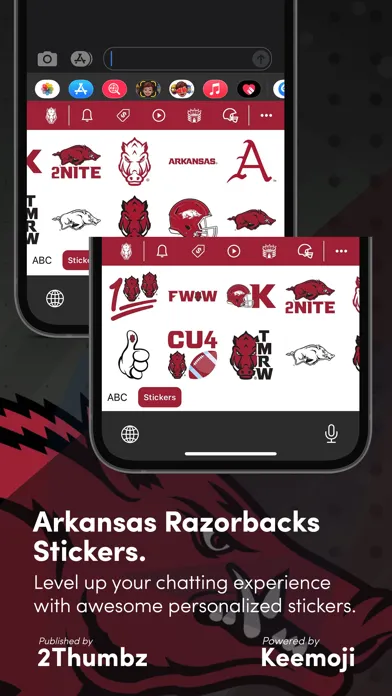 Captures d'écran de Arkansas Official Keyboard