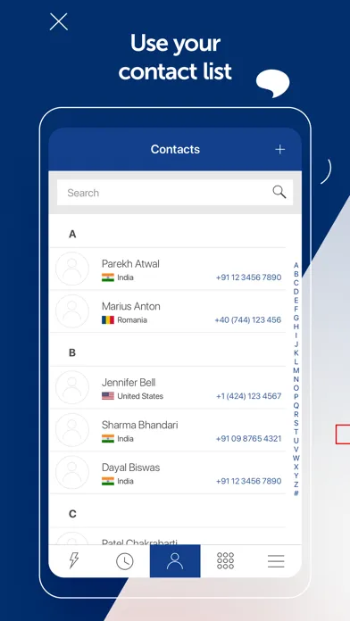 Zrzuty ekranu KeepCalling International