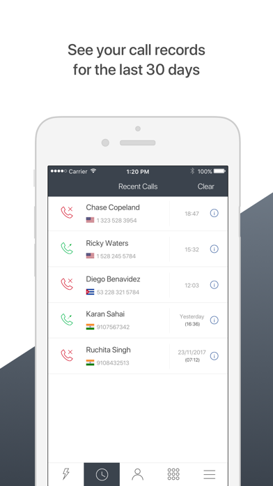Tangkapan layar PhoneClub – Best Calling Rates