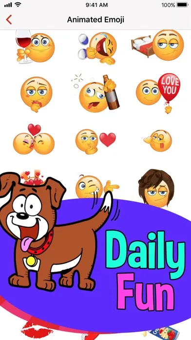 Скриншоты Adult Emojis and GIFs