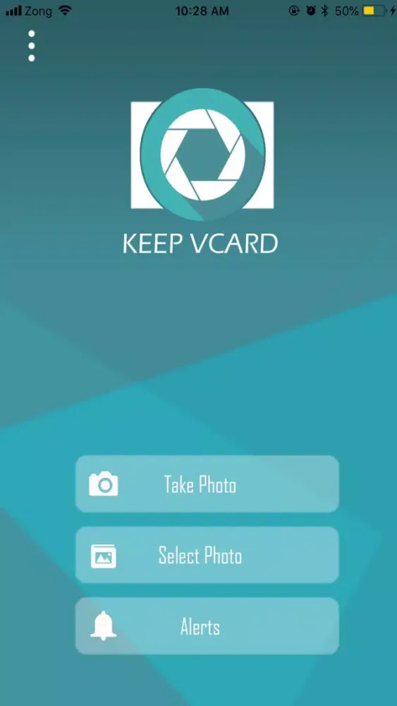 Captures d'écran de KEEP VCARD