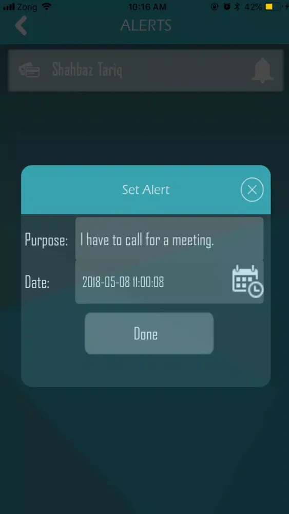 Captures d'écran de KEEP VCARD