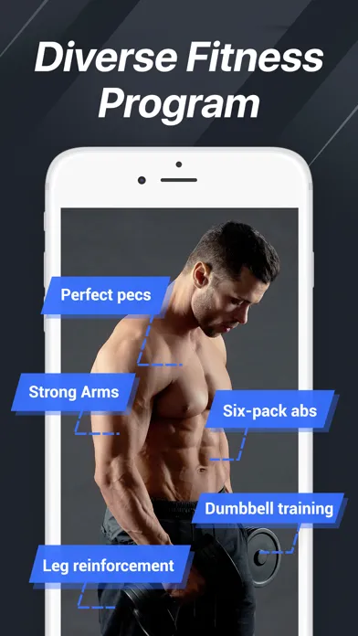 Zrzuty ekranu KeepFitMen - Get 6 Pack Abs