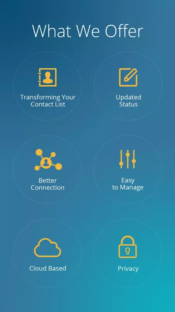 ภาพหน้าจอของ Keepin-Making Contacts Smarter