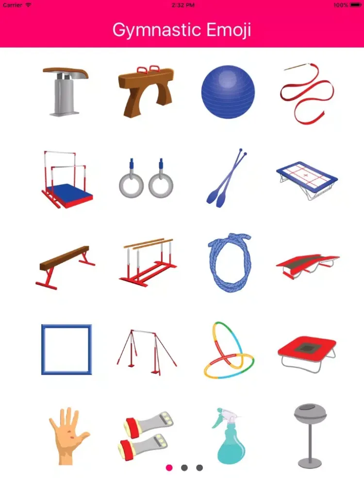 Screenshot di Gymoji's iPad 