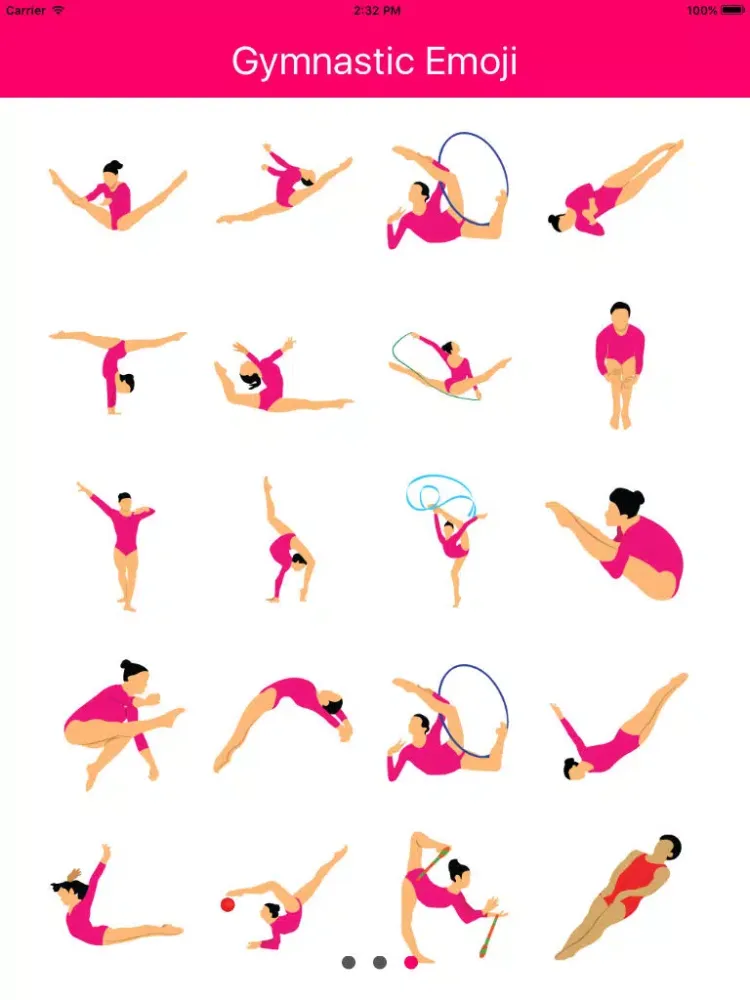 Screenshot di Gymoji's iPad 